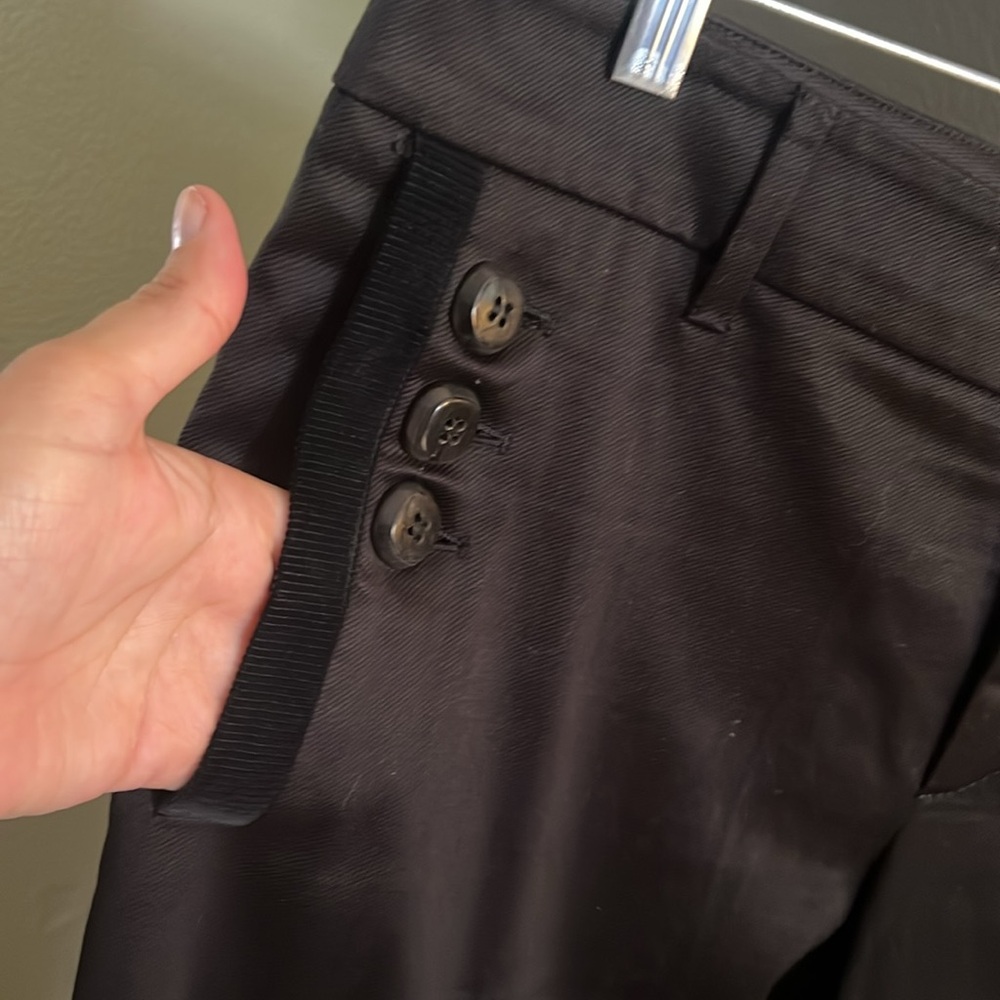 Gucci, women’s 46 (US 10), Black Dress Pants with Sleek Straight-Leg Design - Picture 7 of 11
